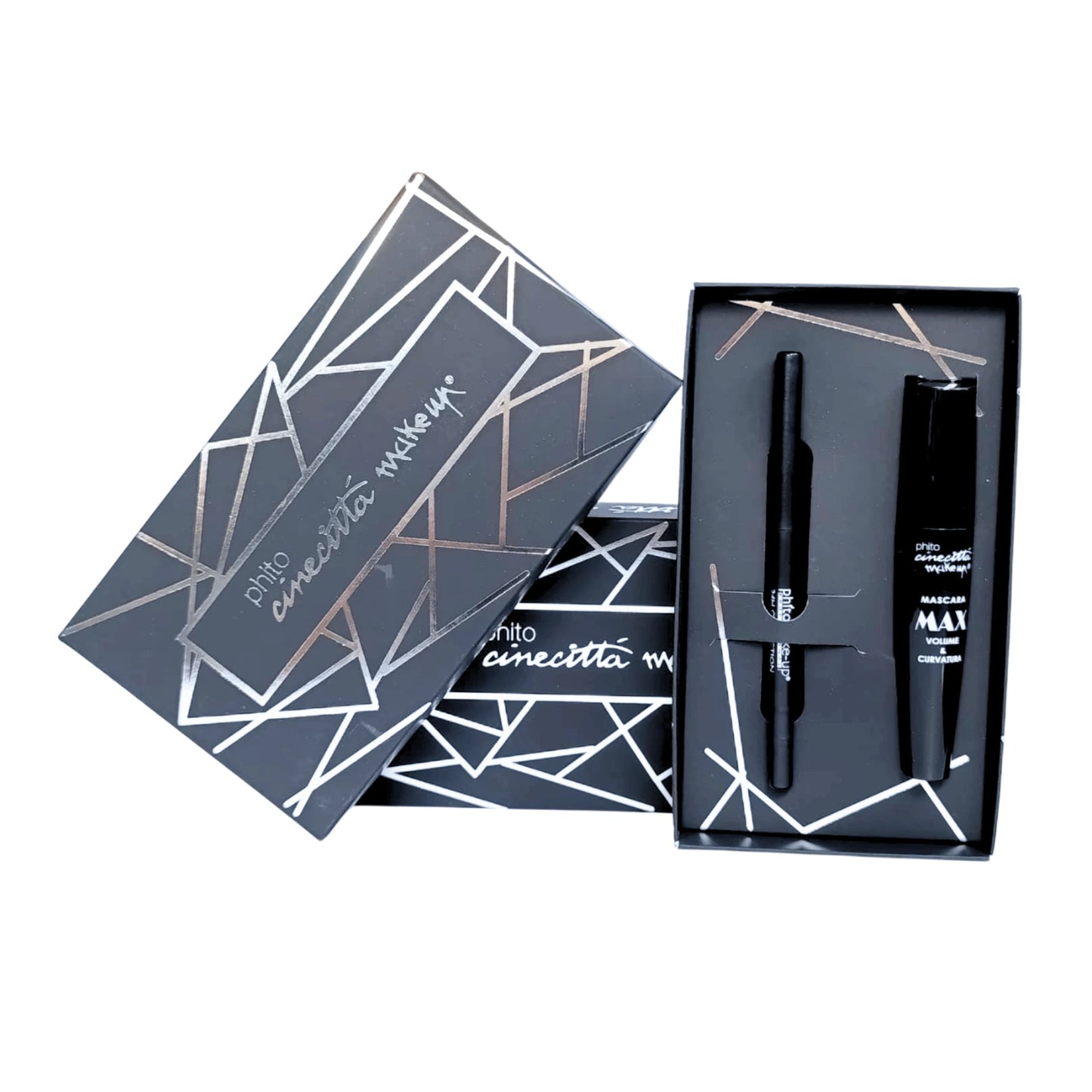 Cofanetto regalo mascara MAX + matita 24H collection black - CINECITTÀ MAKE UP